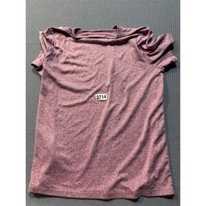 Nike Dri-FIT Training T-Shirt Womens Large Purple NWT DX0687-503